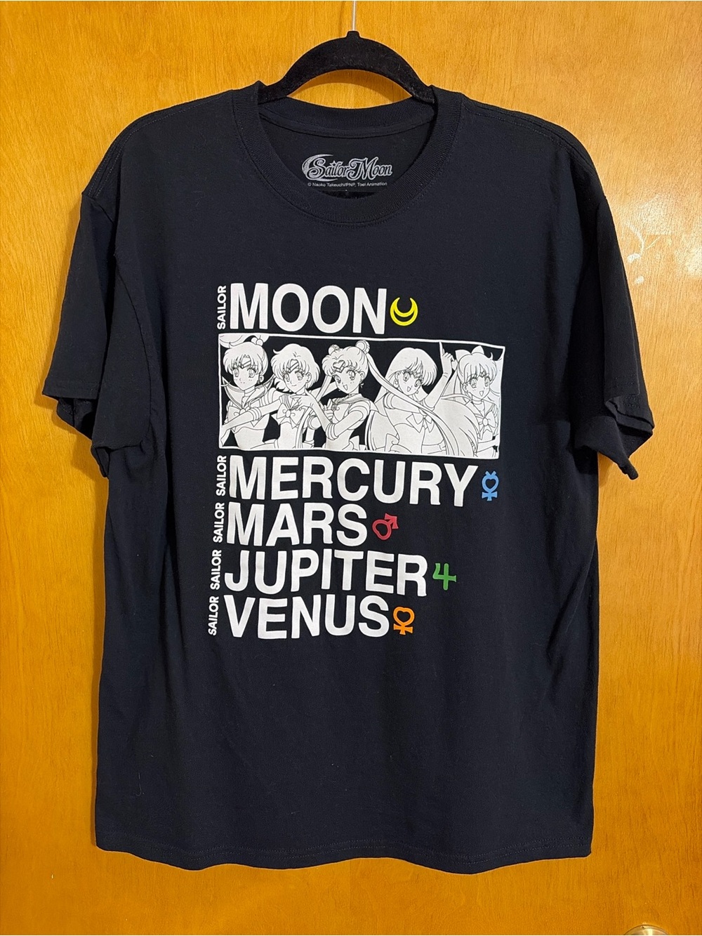 Sailor Moon Black Graphic Tee